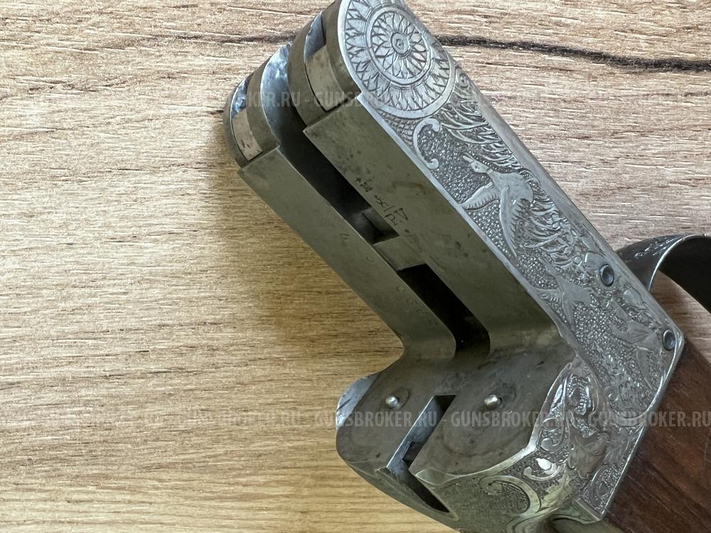 Бельгийка  Бельгия, Льеж. Двуствольное охотничье ружьё 16×70, boxlock Anson & Deeley.