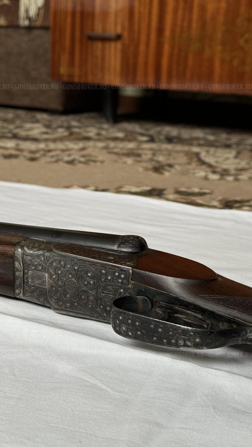 Бельгийская двустволка Francois Dumoulin & Co. 16-го калибра 1938 года для Чехословакии