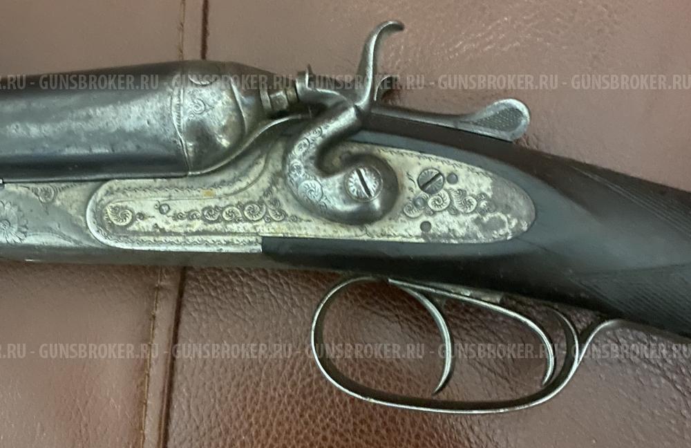 Бельгийское двуствольное ружъе 12 калибр