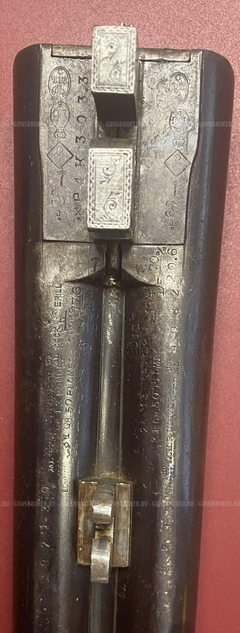 Бельгийское двуствольное ружъе 12 калибр