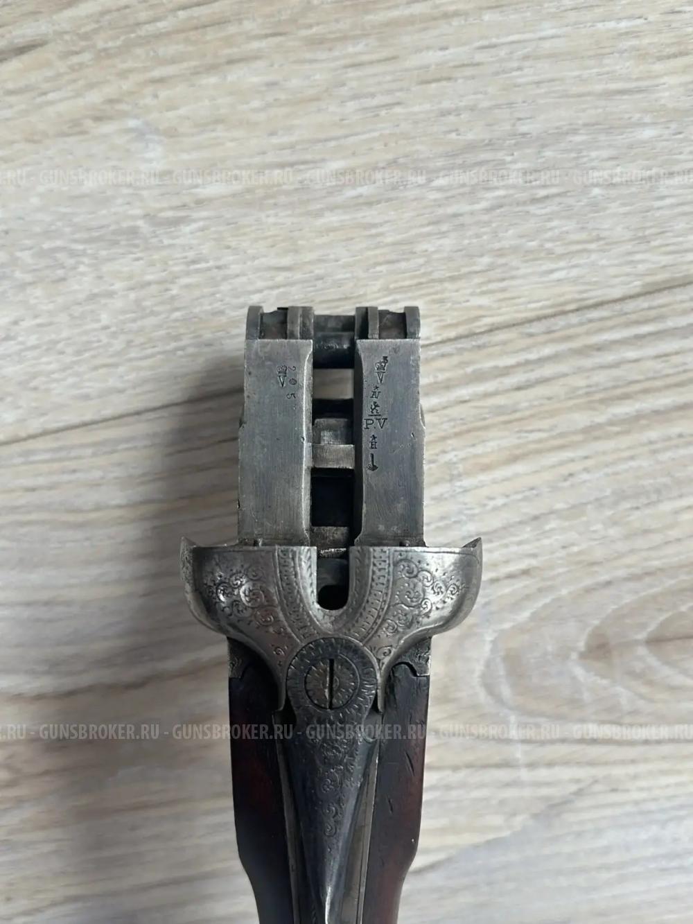 Бельгийское гладкоствольное двуствольное ружьё 1939 г. штучного производства