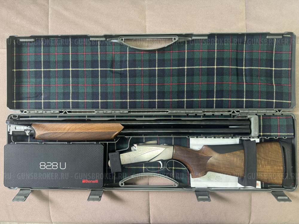 Benelli 828u Chrome, Silver