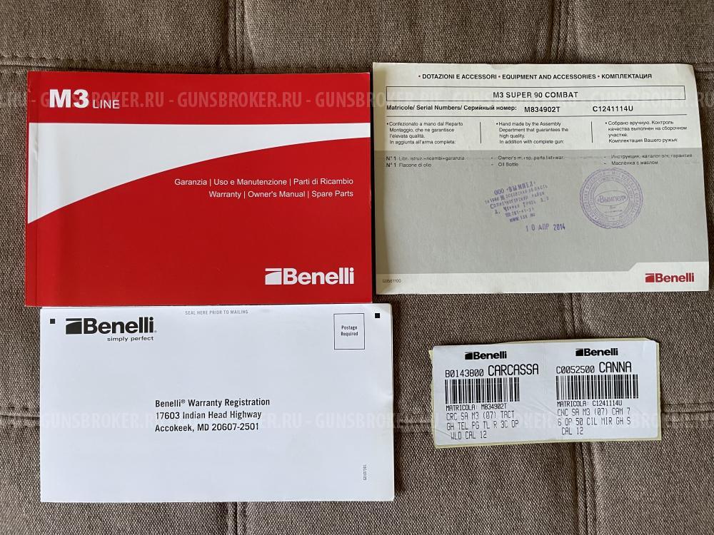 Benelli m3 s90 telescopic 