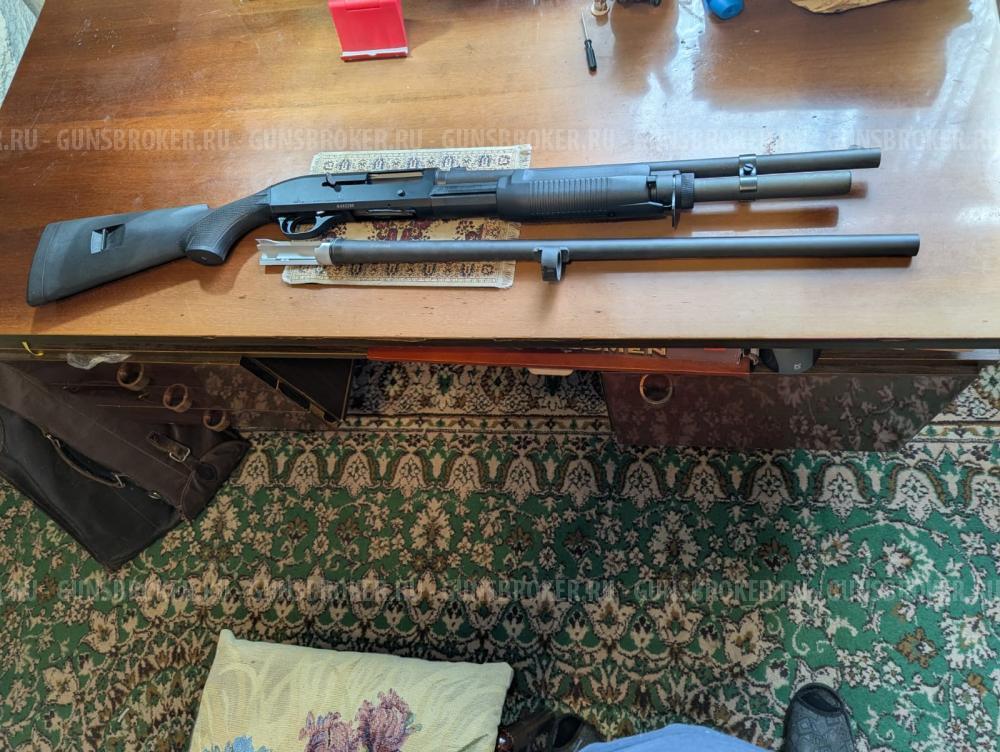 Benelli M3 Super 90 Combo  ( короткий и длинный сменные стволы)