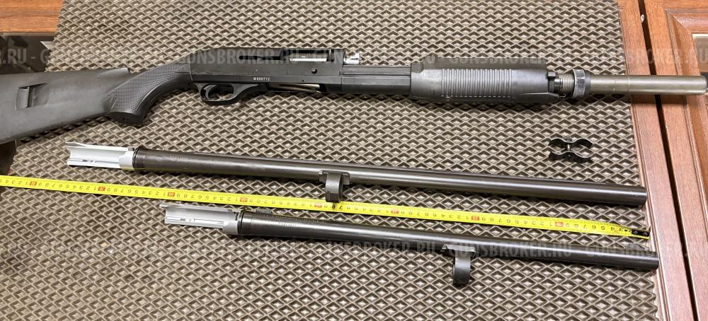 Benelli M3 Super 90 с доп. стволом
