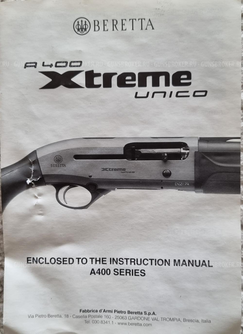BERETTA  A 400 Xtreme unico