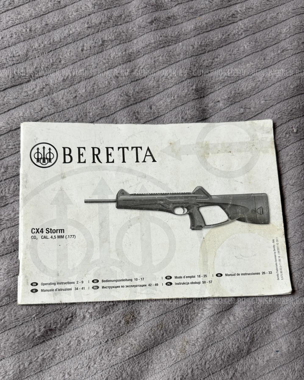 Beretta cx4 storm 4,5 мм