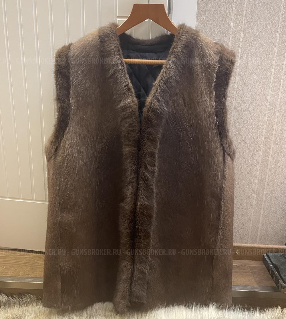 Безрукавка из пыжика