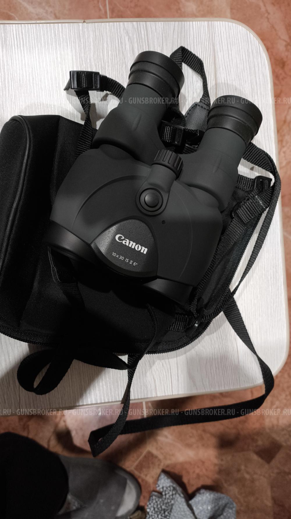  Бинокль Canon 10x30 IS II 