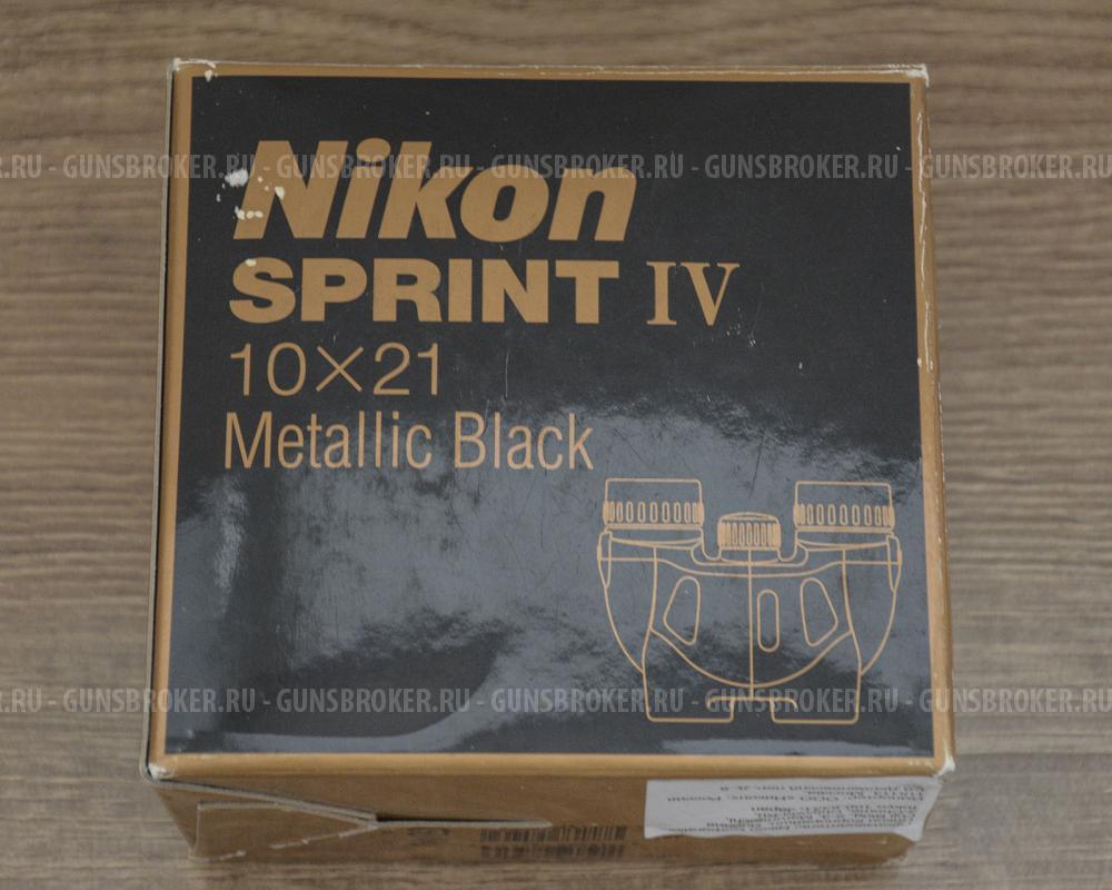 Бинокль Nikon Sprint IV 10x21 black/metallic