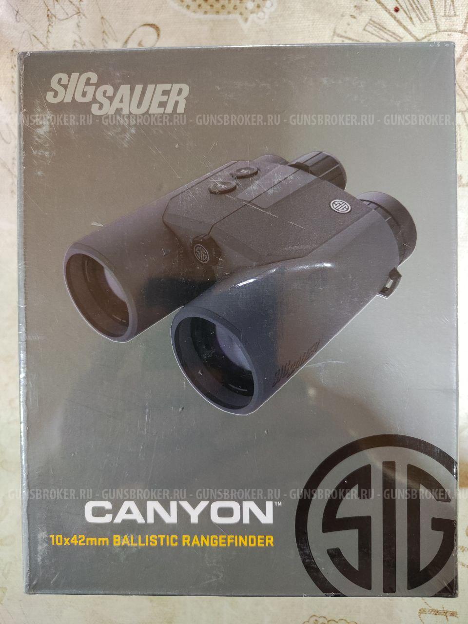 Бинокль с дальномером Sig Sauer CANYON HD 10X42mm