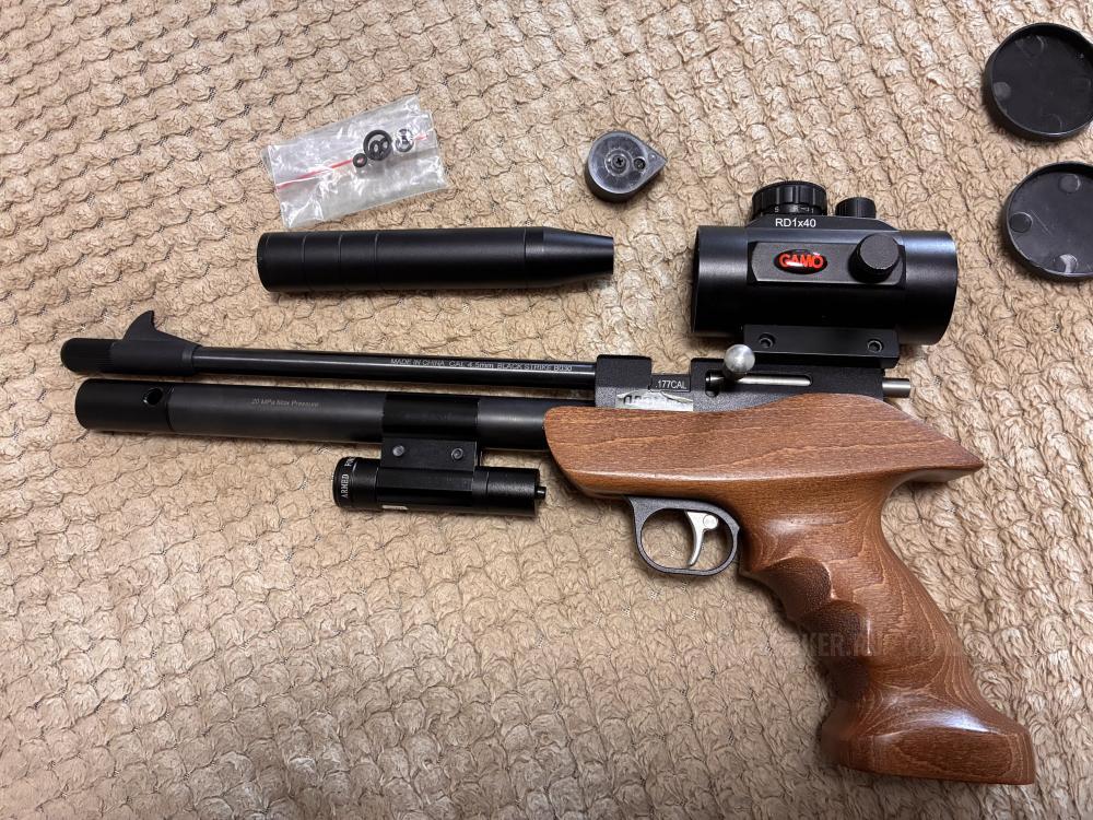 Комплект black strike 030 PCP с пульками