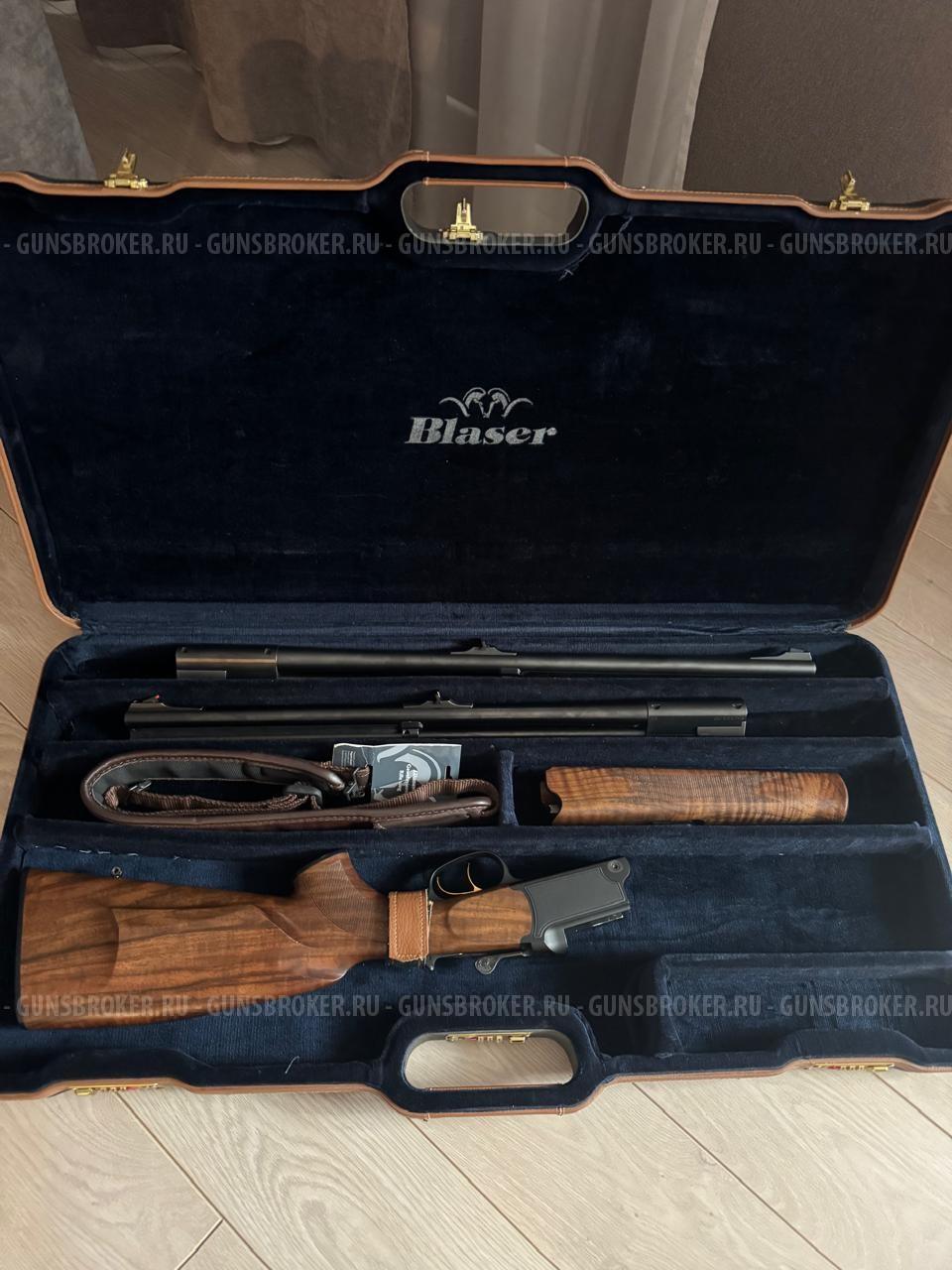 Blaser 97 bockbuchsflinte 12/76 222rem. 9.3×74R/9.3×74R