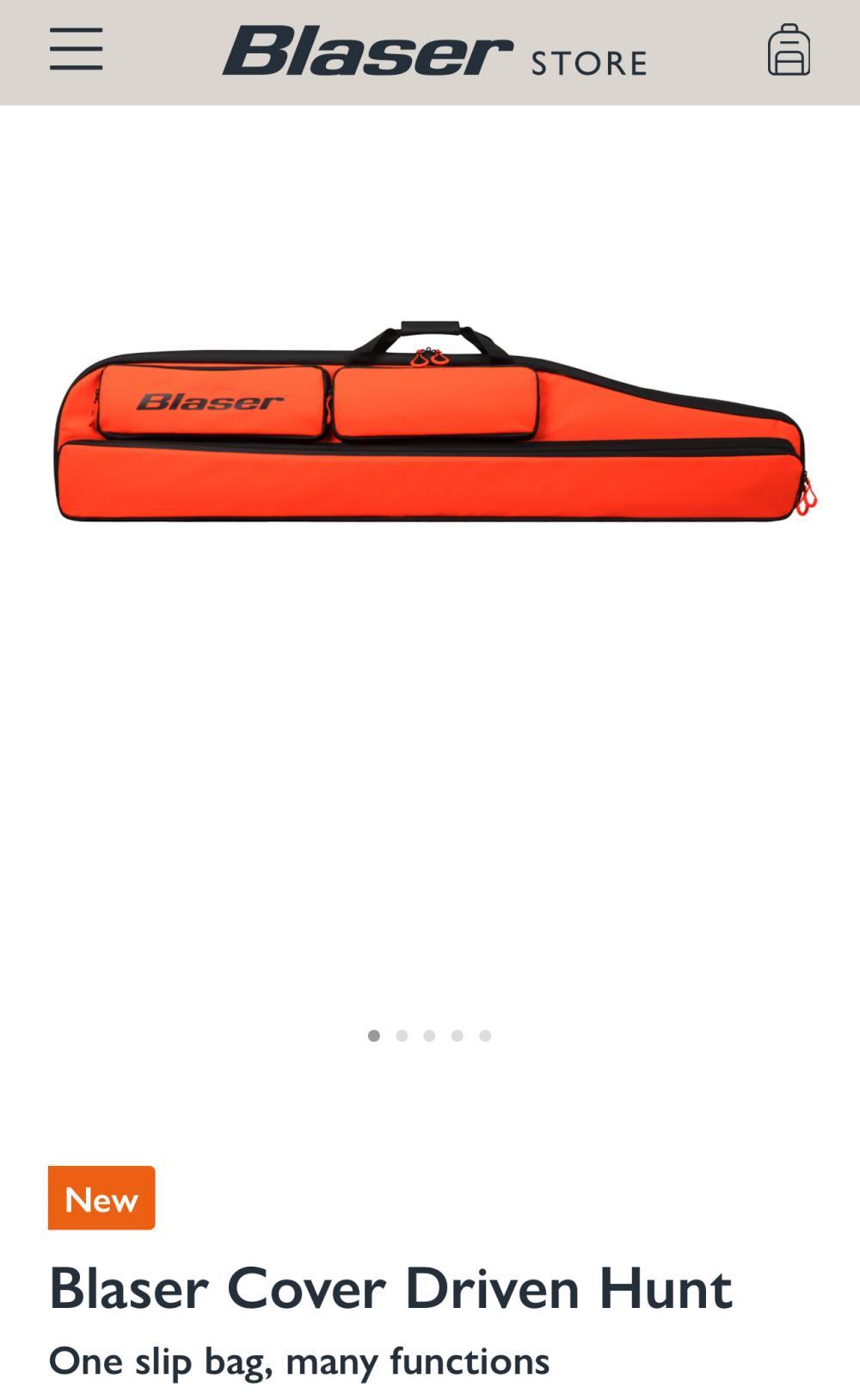 Чехол оранжевый Blaser