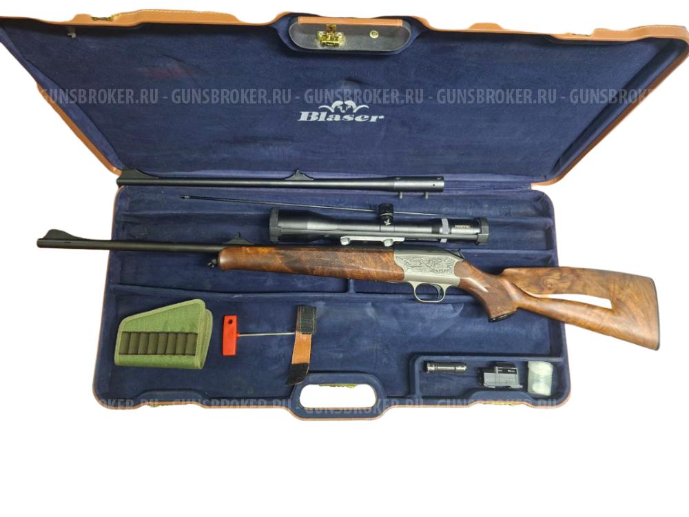 Blaser R93 клб. 9,3х62 с доп. ств. клб. 223 Rem  + прицел Swarovski (Комиссия)+Тепловизор