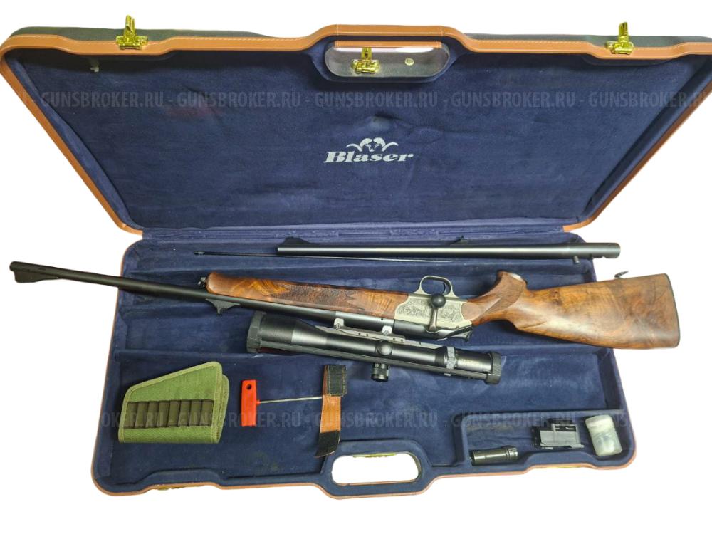 Blaser R93 клб. 9,3х62 с доп. ств. клб. 223 Rem  + прицел Swarovski (Комиссия)+Тепловизор