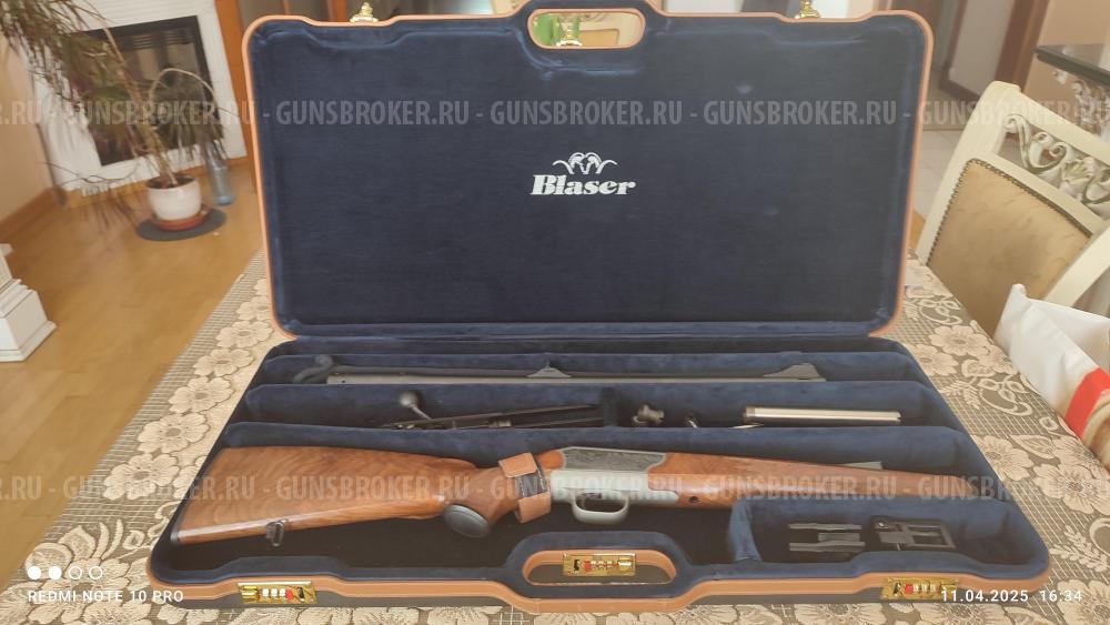 Blaser R93 Luxus два ствола калибр 9,3х62 и 243win