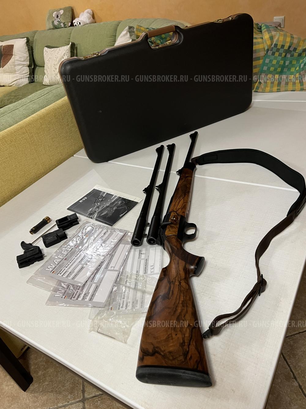 Blaser R93 в 3 стволах (.30-06 / .223 Rem / 9,3×62)