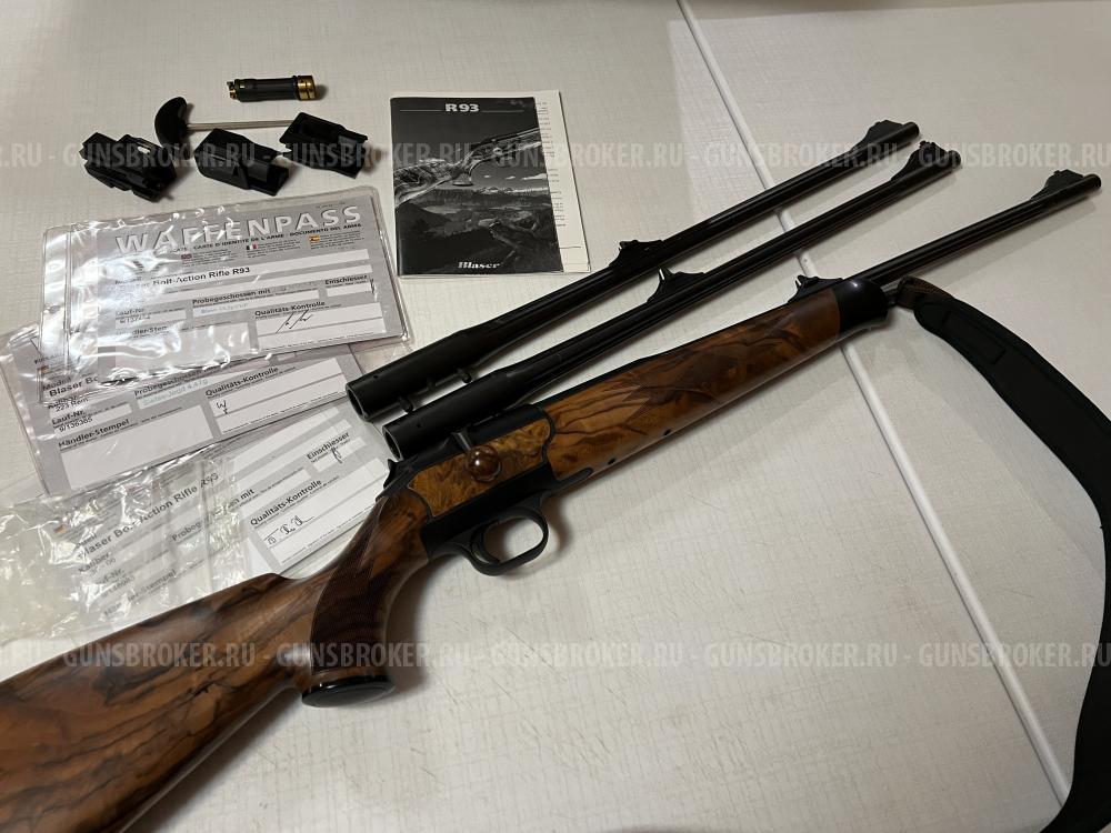Blaser R93 в 3 стволах (.30-06 / .223 Rem / 9,3×62)