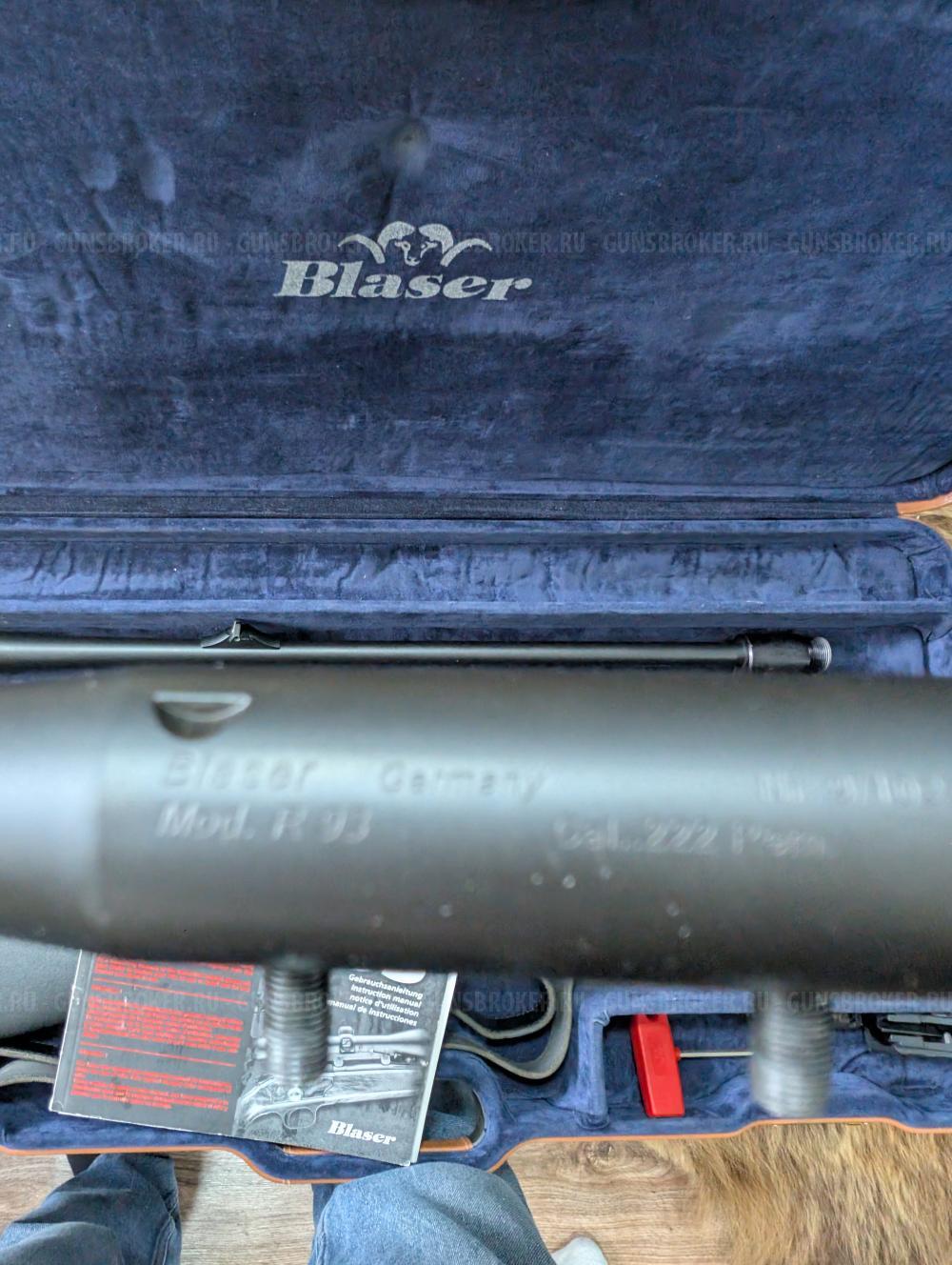 Blazer R93 2 ствола 300 win  и 222 Rem тепловизор 1пн140-2 ночник Pulsar  Ultra N455 LRF