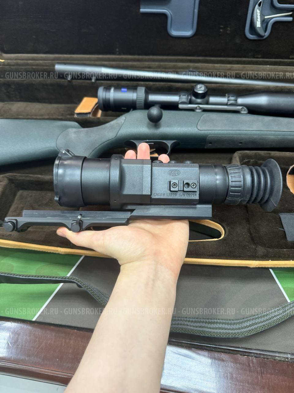 Blazer r93 с двумя стволами 8x68S и .243win, тепловизор gsci tws3050cg, оптика zeiss