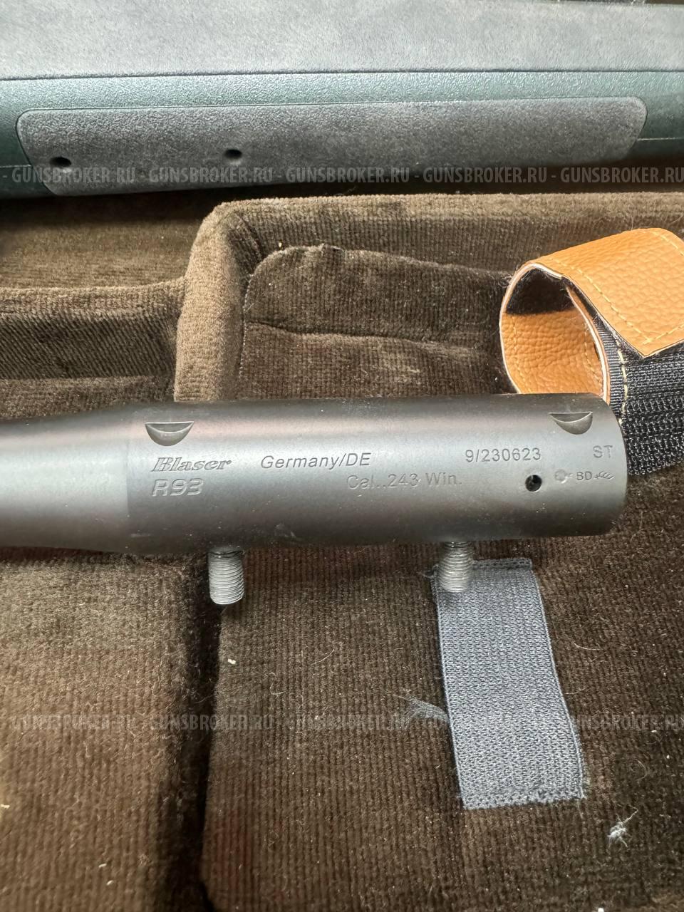 Blazer r93 с двумя стволами 8x68S и .243win, тепловизор gsci tws3050cg, оптика zeiss