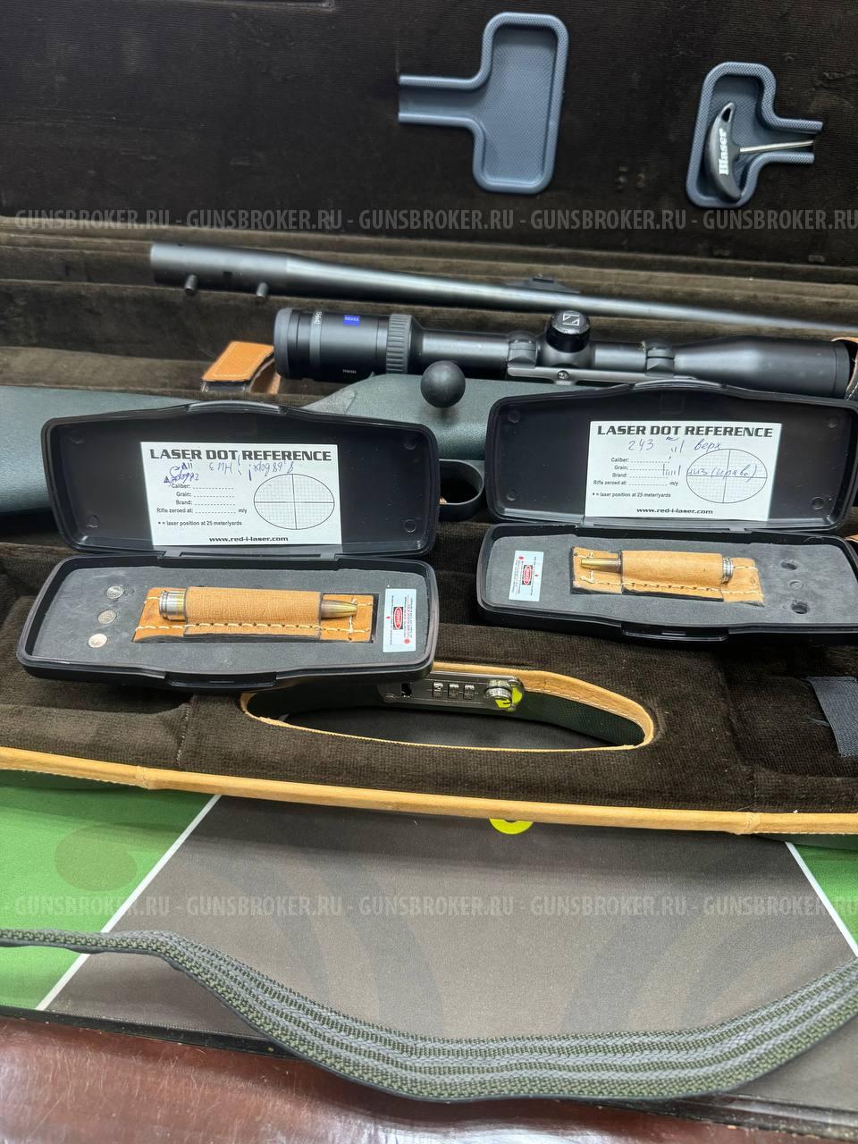 Blazer r93 с двумя стволами 8x68S и .243win, тепловизор gsci tws3050cg, оптика zeiss