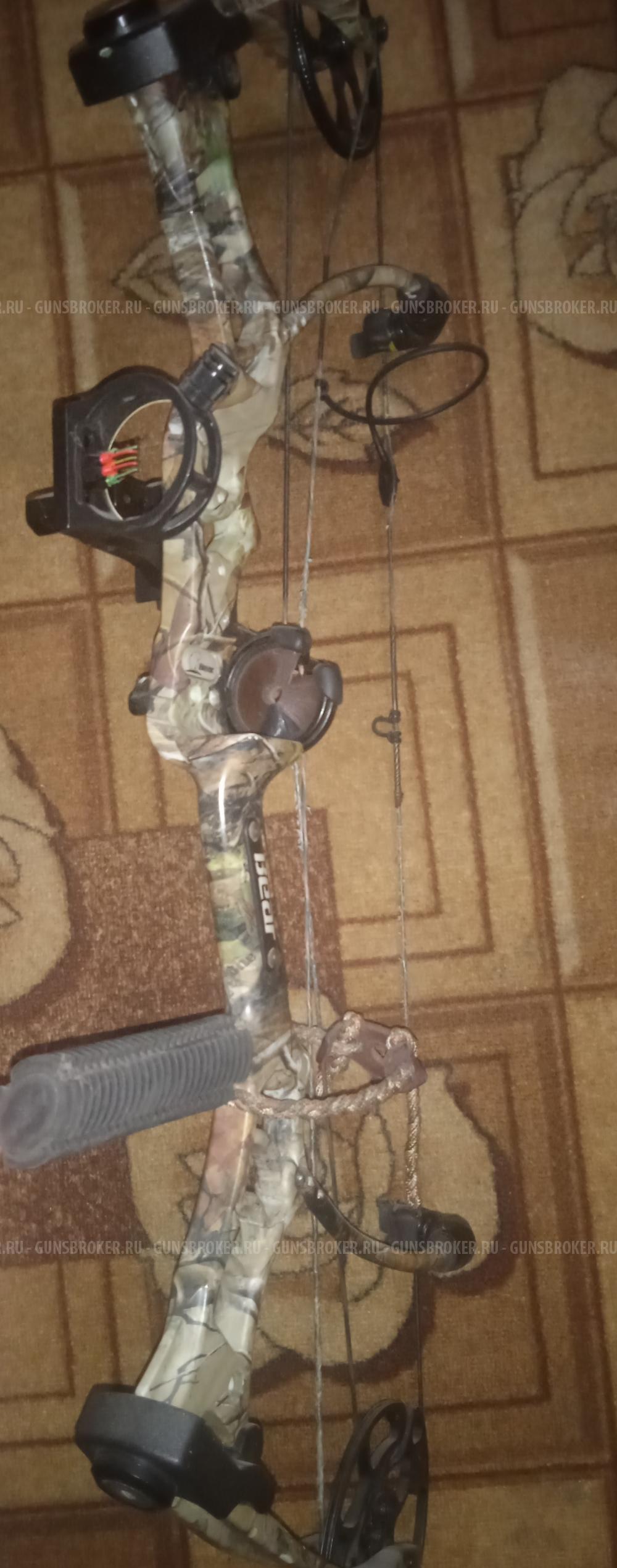 Блочный лук Bear Legion + Арбалет jaguar ягуар, стрелы.