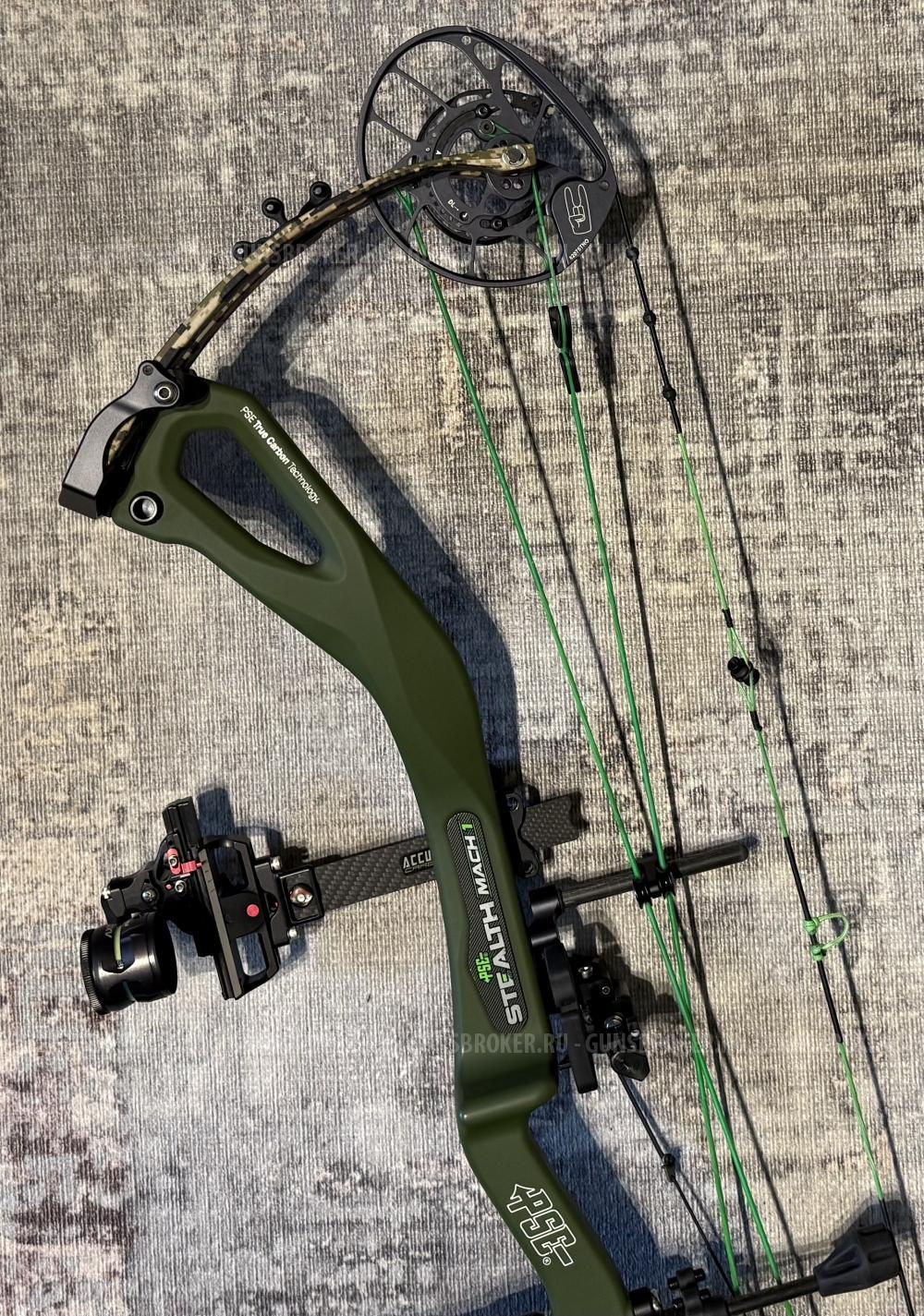 Блочный лук PSE Nock On Carbon Air Mach 1