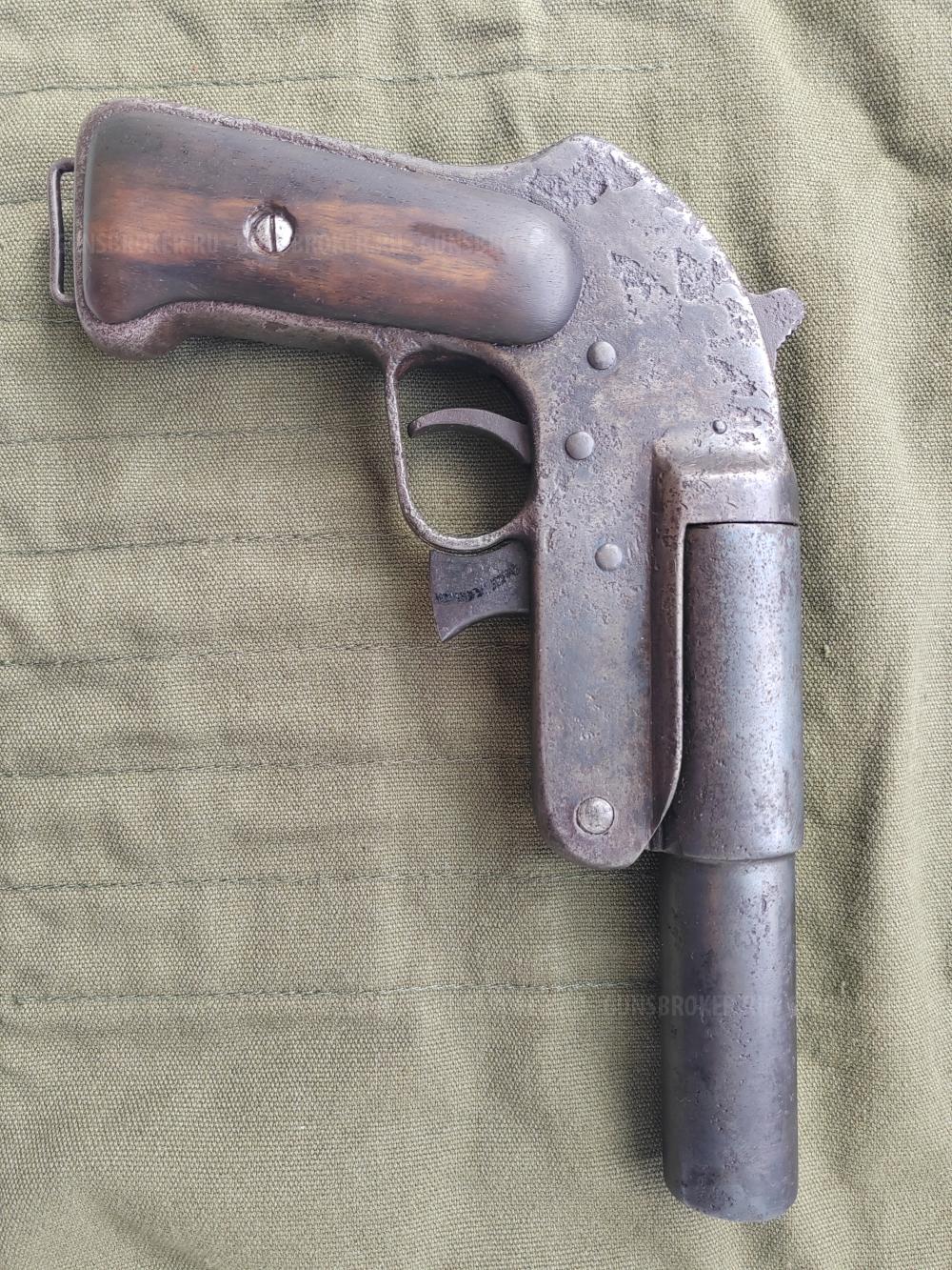 Румынская ракетница сигнальный пистолет