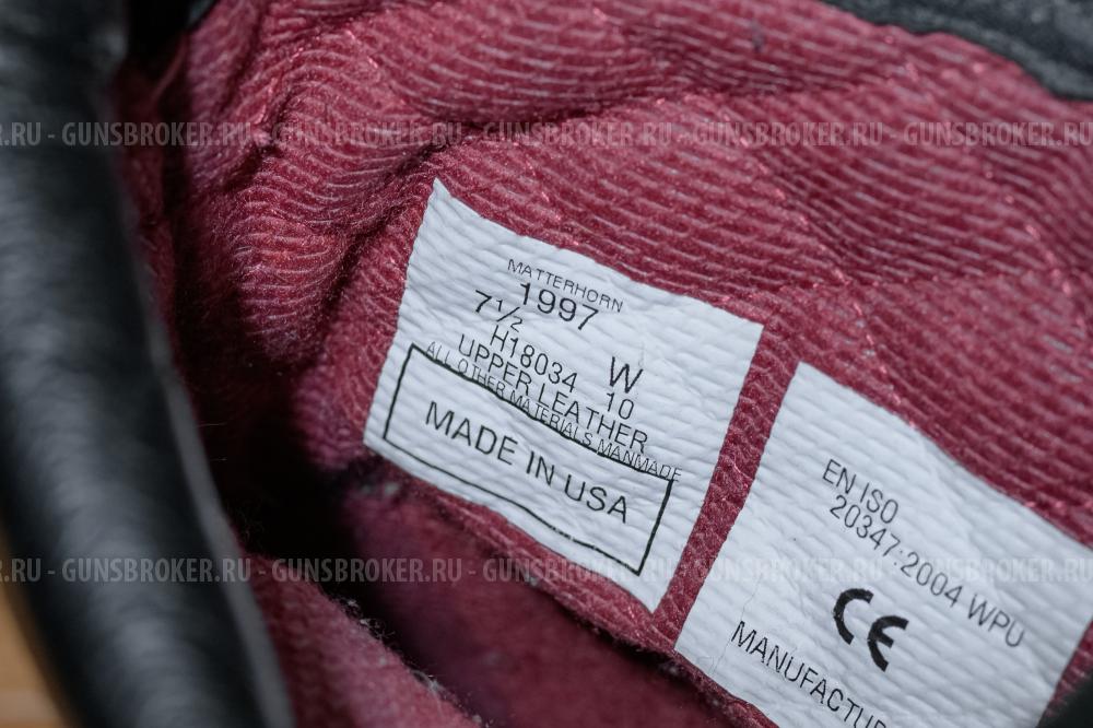 Ботинки MATTERHORN 1997 (США)