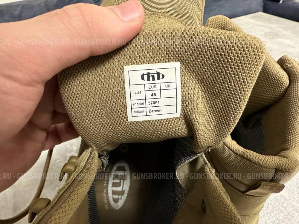 Ботинки THB с мембраной Coyote