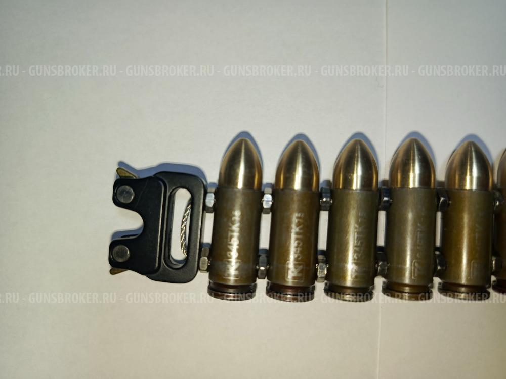 Браслет из макетов патронов 345ТК (9х22) 