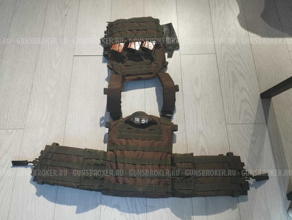 Бронежилет и варбелт