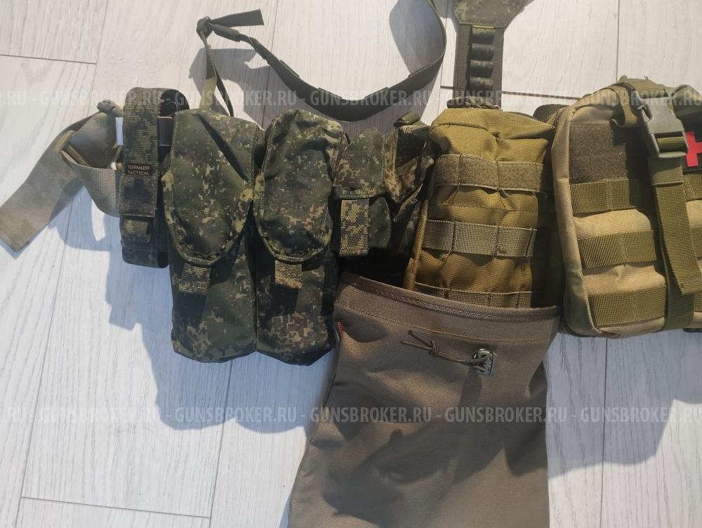 Бронежилет и варбелт