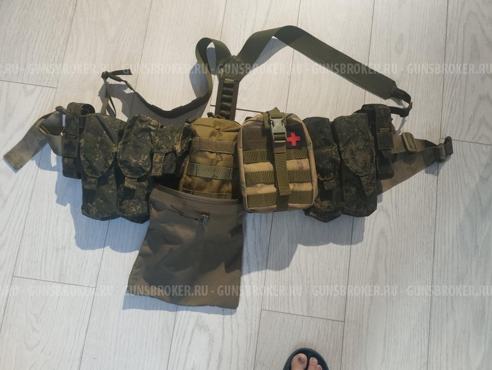 Бронежилет и варбелт