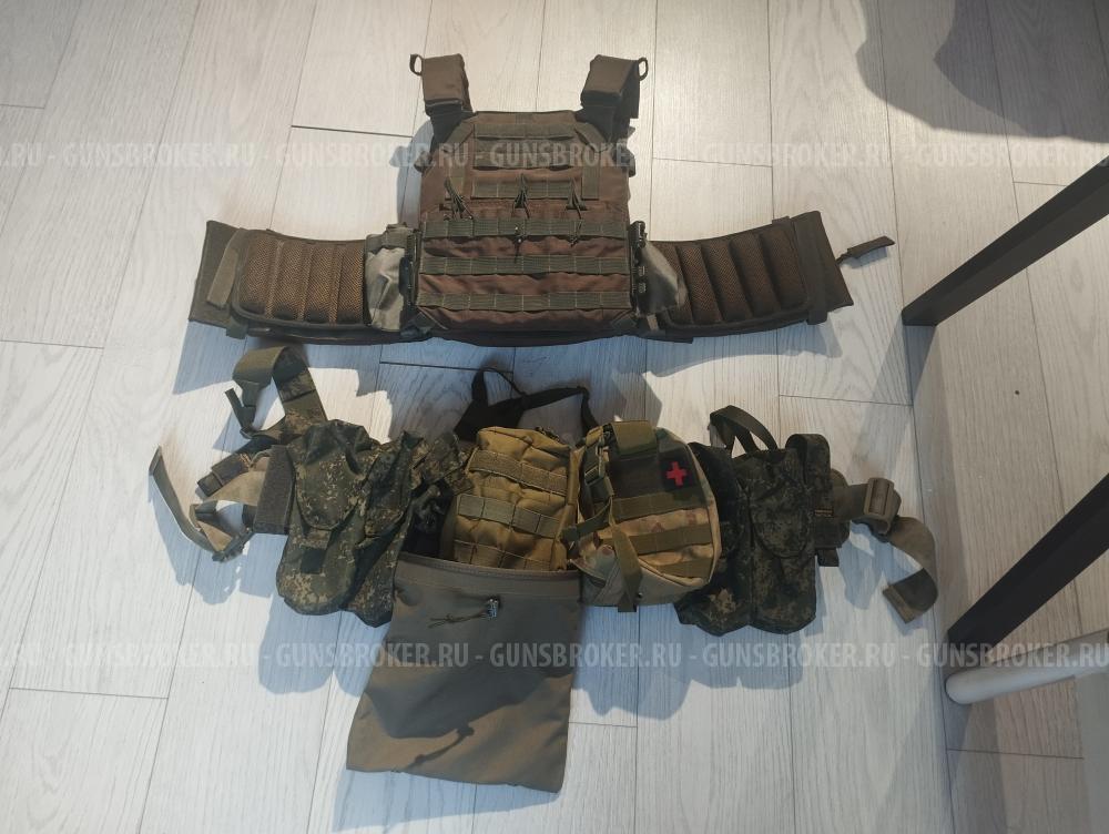 Бронежилет и варбелт