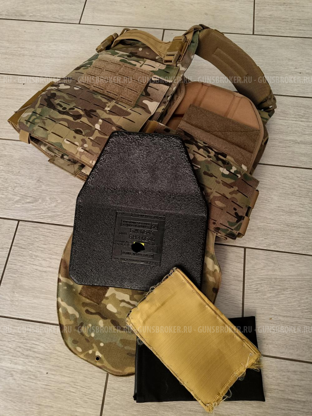 Бронежилет плитник