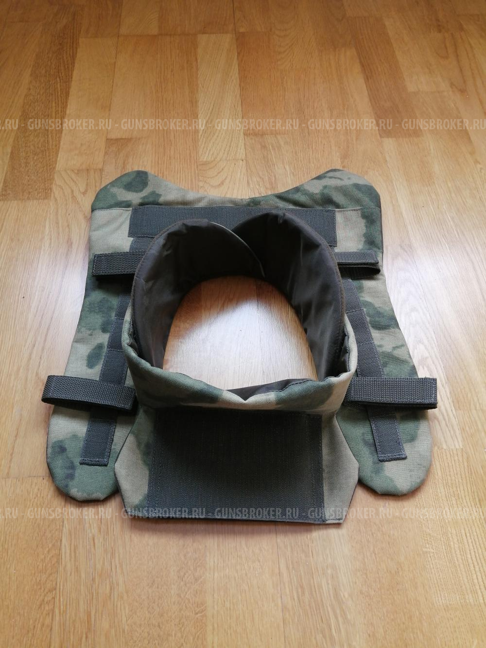 Бронежилет. Воротник. Защита шеи ЮГ-44 с баллистикой. Арамид. Кевлар.