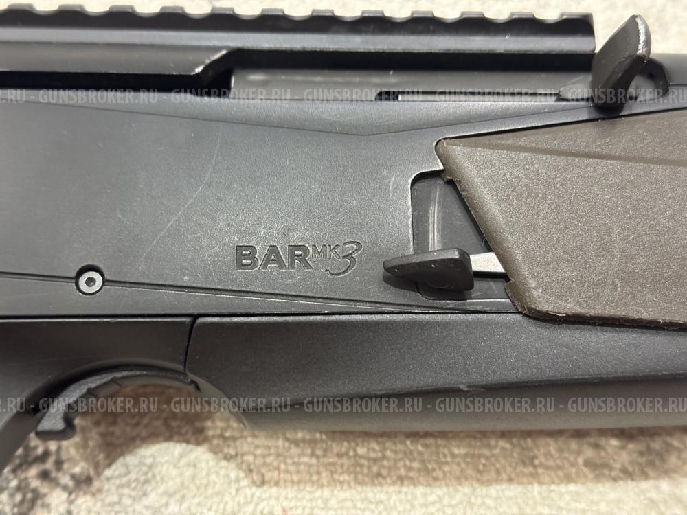 Browning, BAR 308 Win MK3 Composite Brown Fluted ADJ GC THR 530