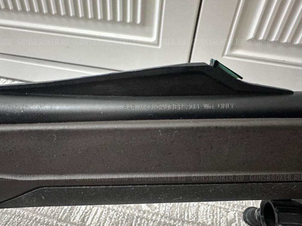 Browning Bar MK3 .308 Composite Black Brown fluted HC THR 530
