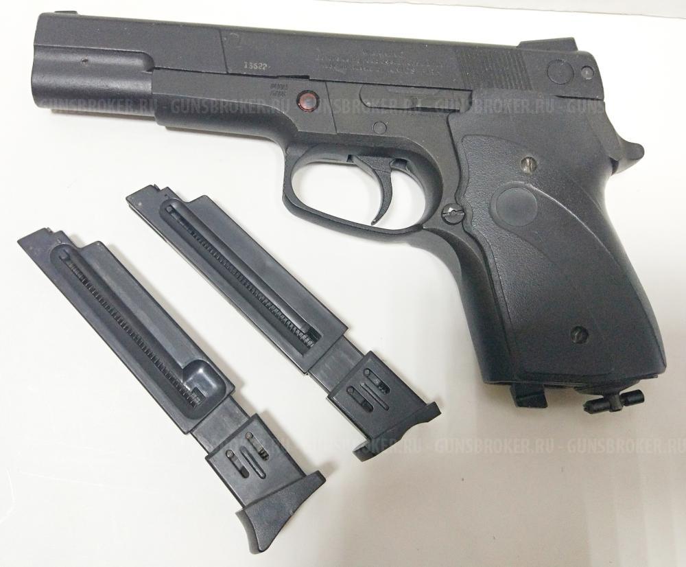 Пневматический пистолет Аникс А-112 с ЛЦУ