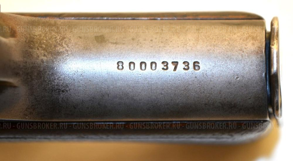 Browning Hi-Power 9 мм СИГНАЛЬНЫЙ ММГ 1935г. ГЕРМАНИЯ (документы) (отдельно кобура, доп. обойма).