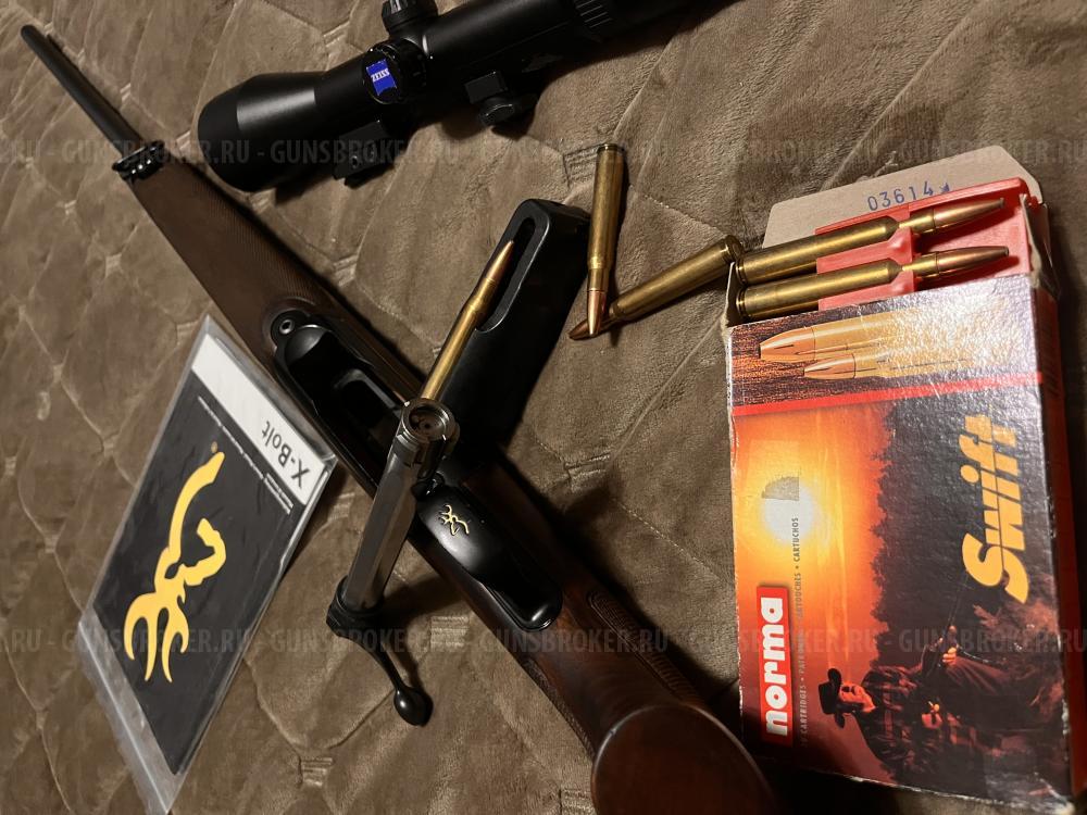 Browning X-bolt в идеале, комплектом.