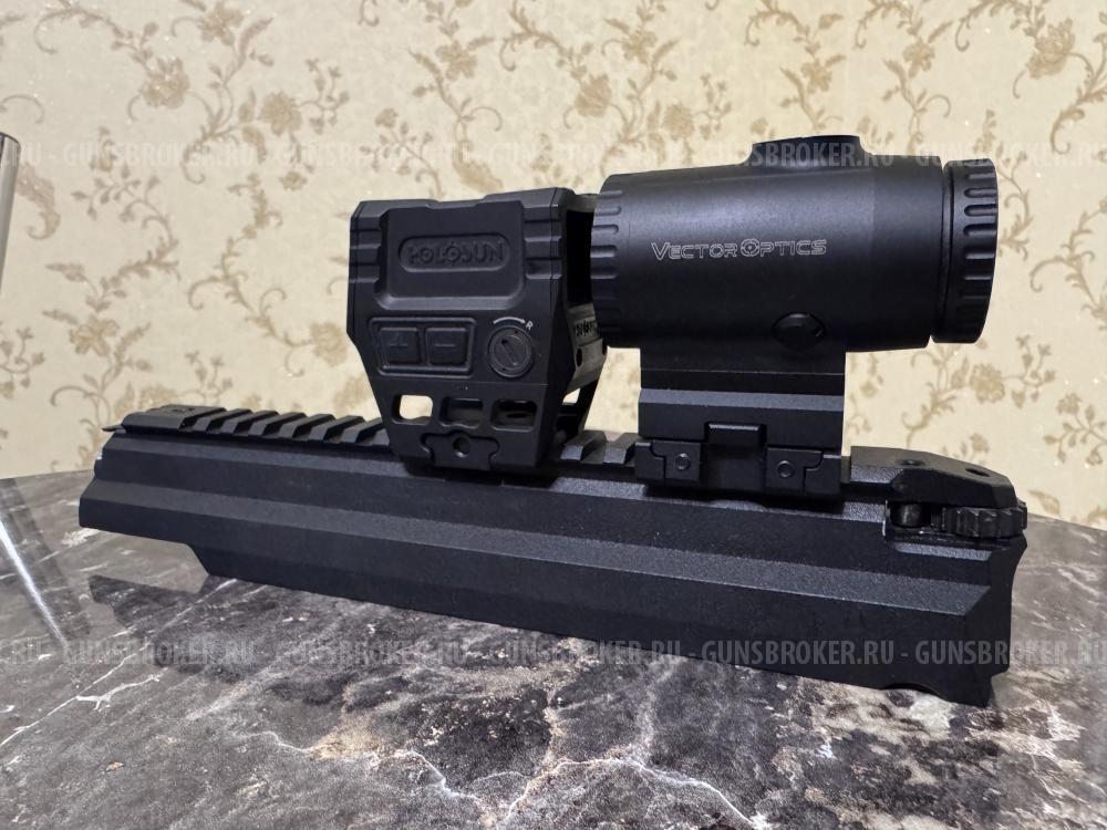 БРТ "СКАТ" - крышка ствольной коробки АК с фиксатором 