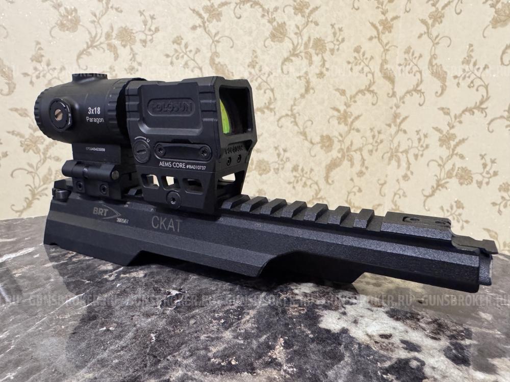 БРТ "СКАТ" - крышка ствольной коробки АК с фиксатором 