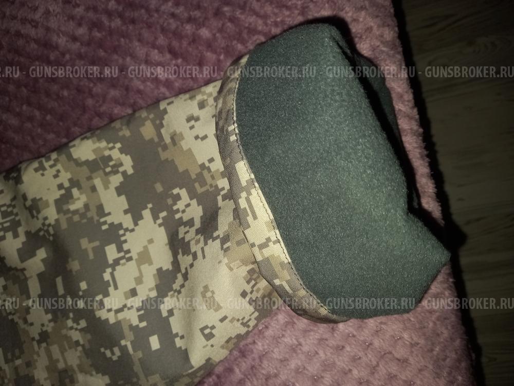 Брюки на флисе комуфляж