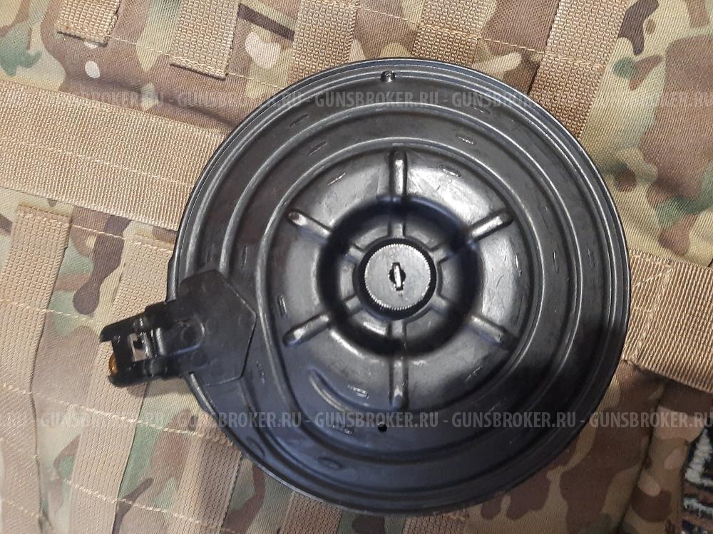 Бубен 7,62х39 мм на 75 патронов.