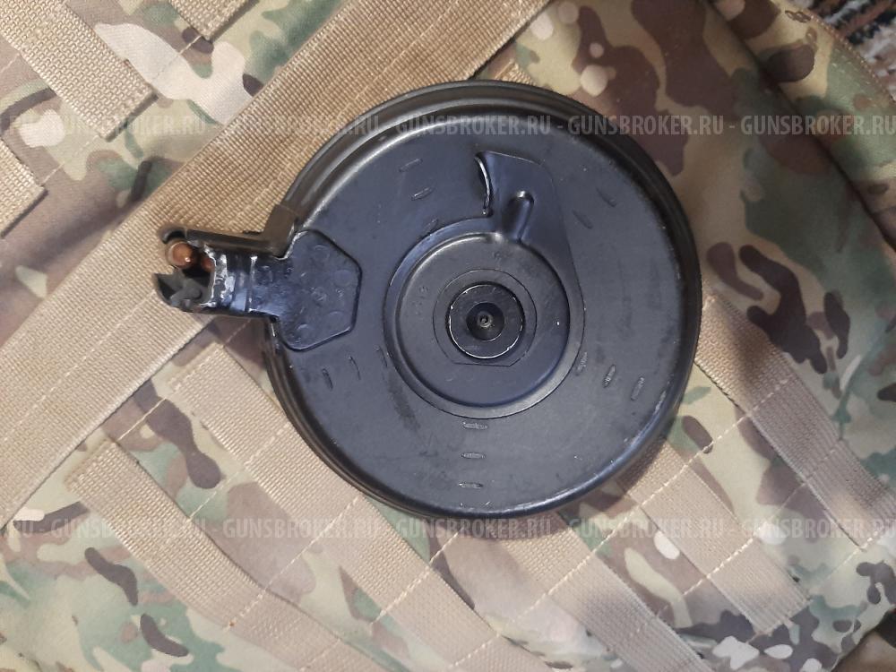 Бубен 7,62х39 мм на 75 патронов.