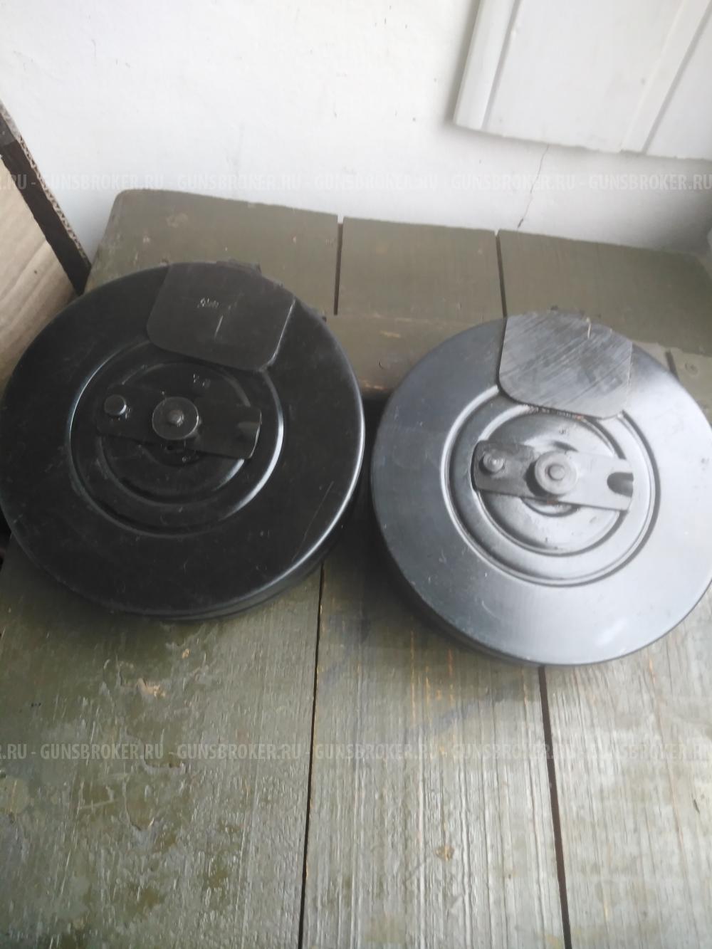 Бубен ППШ. Пулемет Максим. Колеса. 